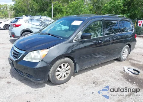 2009 Honda Odyssey Ex-L from USA, damaged, VIN 5FNRL387X9B008400